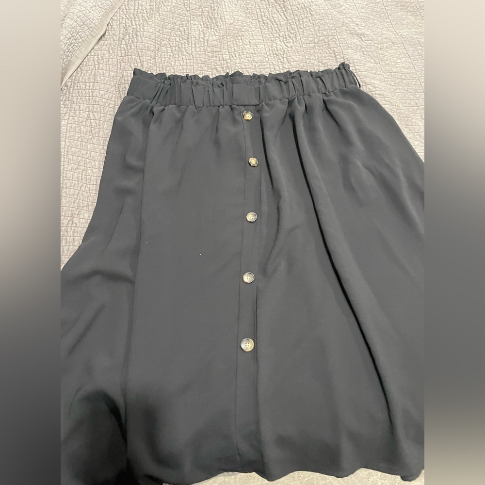Plus Size Shien High Waisted Skirt